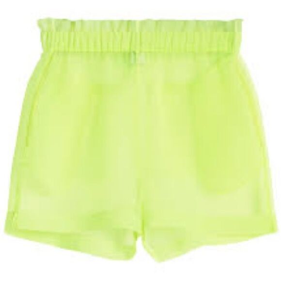 Justine Skye x H&M collaboration xs NWT neon sheer mesh shorts - Picture 9 of 11